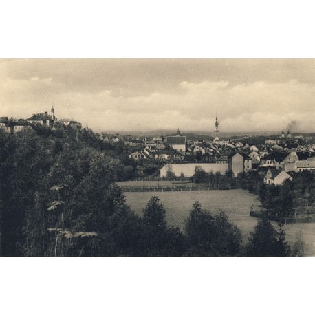 Vyhlídka z altánku za nemocnicí 1942