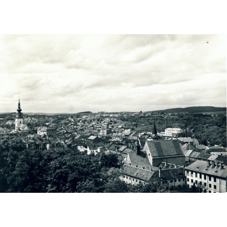 Pohled na střed města 1962